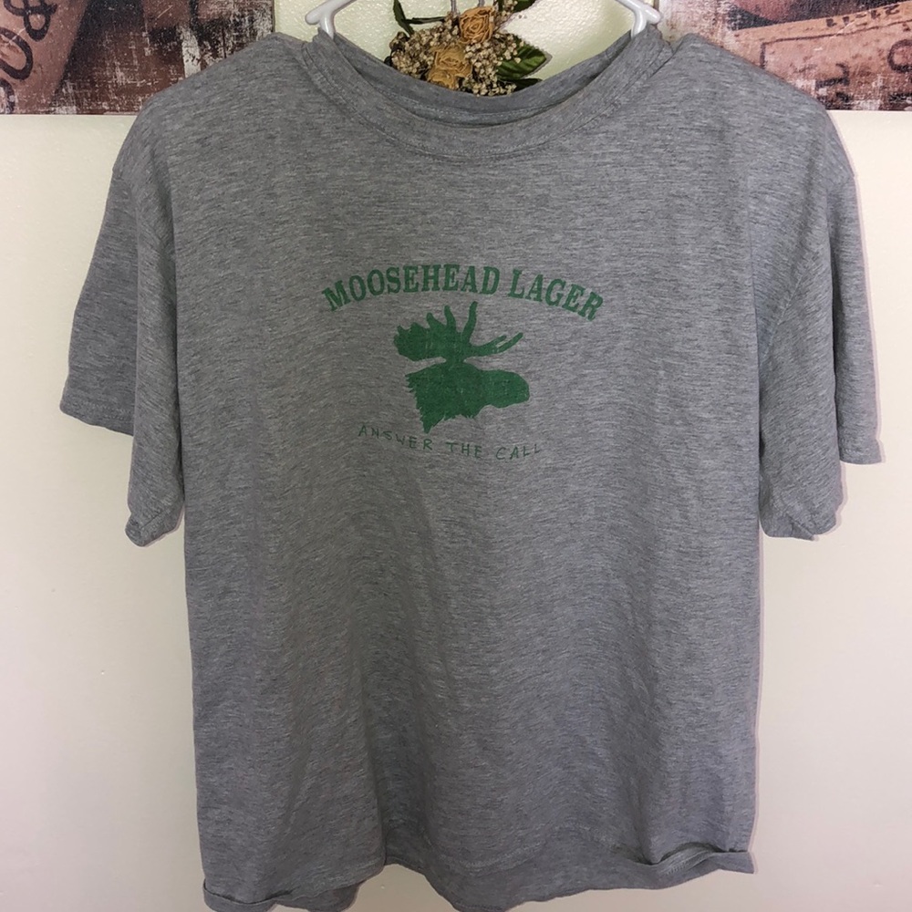 Moose head larger t-shirt 🦌